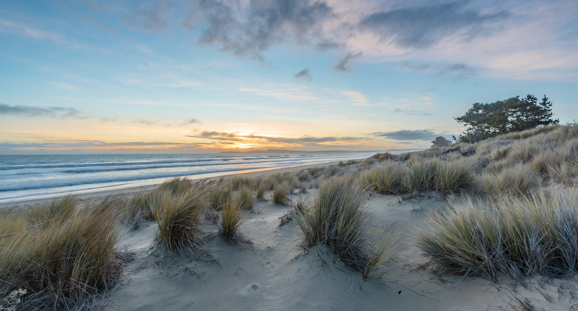 Sandy beach
