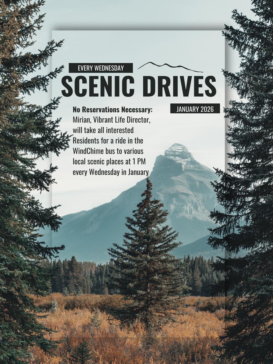 Scenic Drives Poster