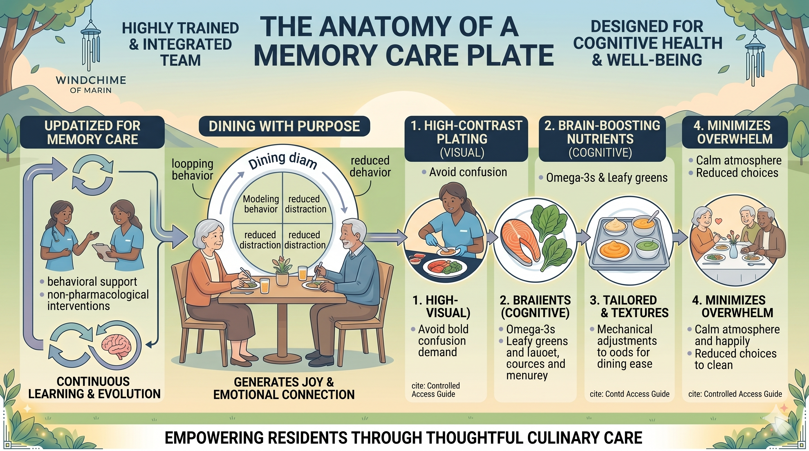 memory care plate