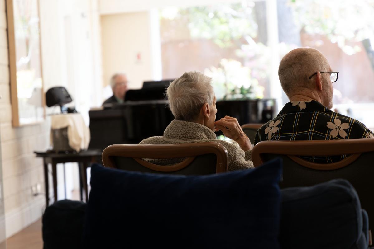 couple on sofa